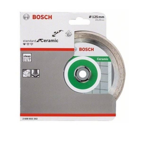 Круг алмазний відрізний Bosch Professional for Ceramic 125х1,6 (2608602202) 2.608.602.202 фото