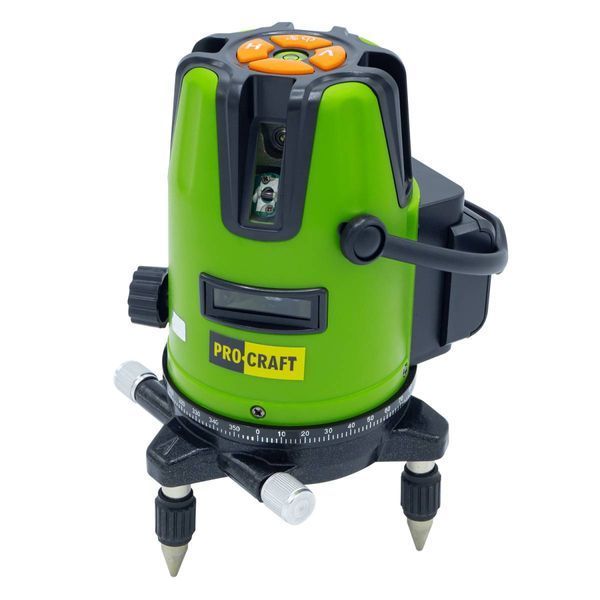 Лазерный уровень Procraft LE-5D (с зеленым диодом) PC-000033 фото