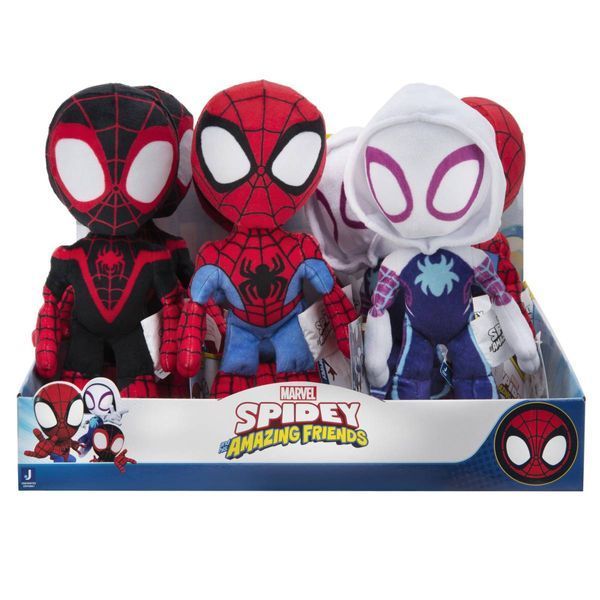 Spidey Мягкая игрушка Little Plush Ghost Spider Призрак-паук SNF0003 фото