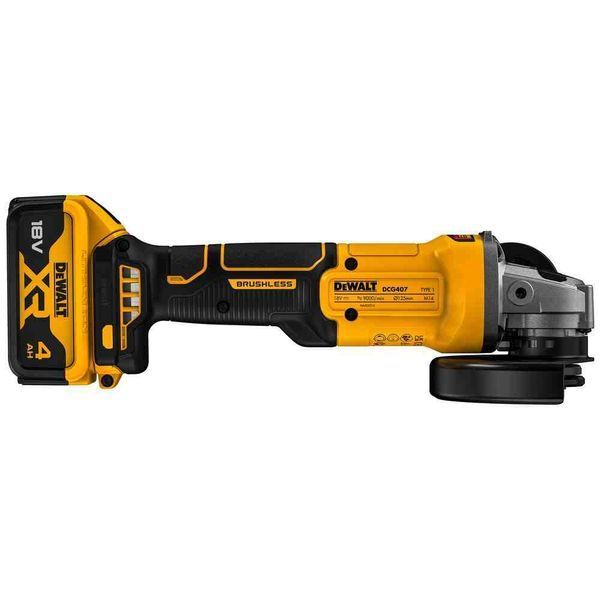 Болгарка (кутова шліфувальна) DeWALT DCG407M1T DCG407M1T фото