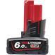 Акумулятор Milwaukee Redlithium M12 12В, 6Аг (4932451395) 4932451395 фото 1