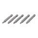 Комплект отверточных насадок PH1, PH2, PZ1, PZ2 1/4"*50мм, ACR, S2, уп. 5ед., STORM INTERTOOL VT-0205 VT-0205 фото 1