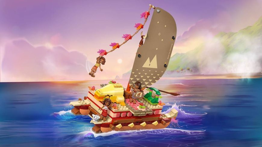 LEGO 43270 Disney Princess Пригодницьке каное Ваяни 43270 фото