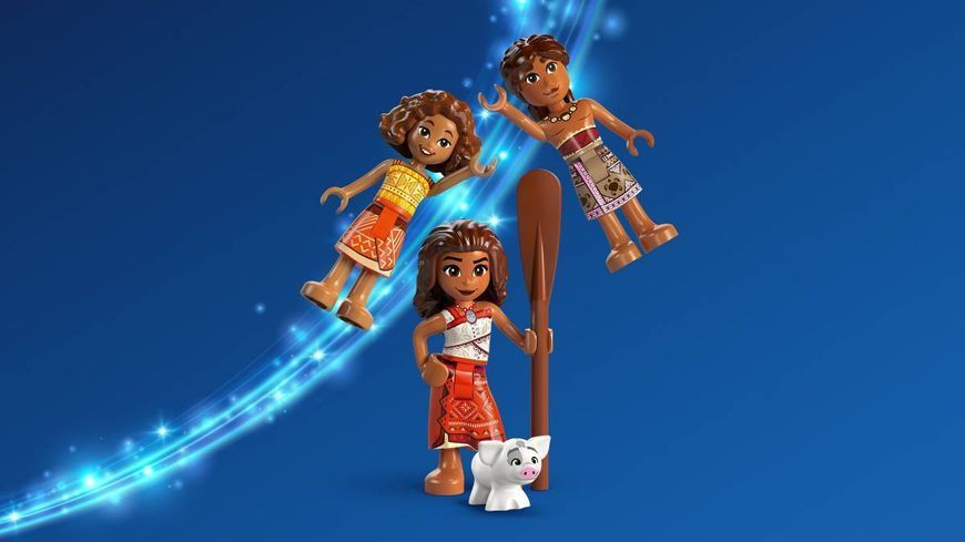 LEGO 43270 Disney Princess Пригодницьке каное Ваяни 43270 фото
