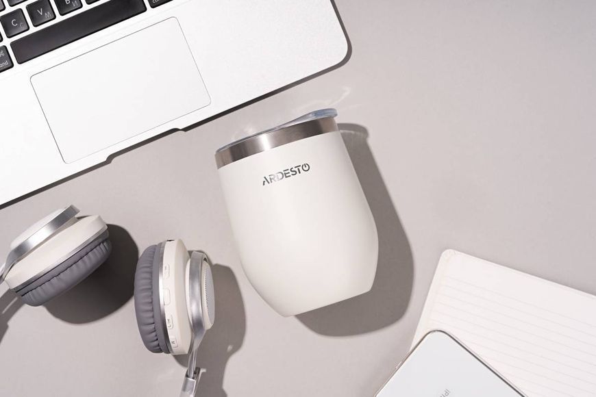 Термочашка Ardesto Compact Mug 350 мл, White (AR2635MMW) AR2635MMW фото
