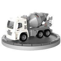 Игрушка DIY TOYS Бетономешалка Pull-Back со свет и звук эффект, подвижные части CJ-4069547 фото