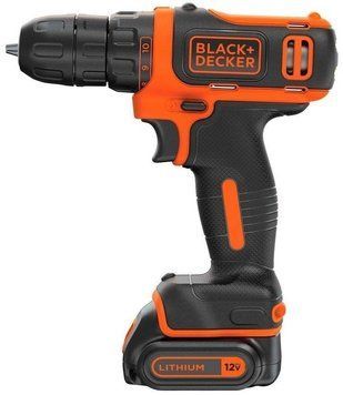 Шурупокрут Black&Decker BDCDD12B, 10.8V, 26Нм, Li-Ion, 2ак. BDCDD12B фото
