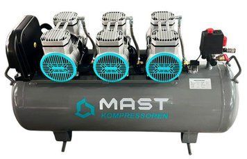 Безмасляний поршневий компресор Mast MOF1680/3x1500-120L MOF1680/3x1500-120L фото