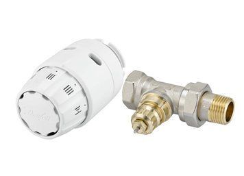 Комплект радиаторных терморегуляторов Danfoss RA-FN+RAS-C2 1/2", прямой (013G5142) 013G5142 фото