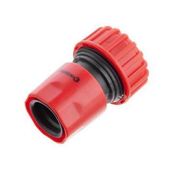 Конектор 1/2" з аквастопом для шланга 3/4" INTERTOOL GE-1020 GE-1020 фото
