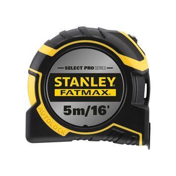 Рулетка измерительная FatMax&reg;Autolock длиной 5 м/16, шириной 25 мм, в обрезиненном корпусе, с двойной шкалой STANLEY FMHT43242-0 FMHT43242-0 фото