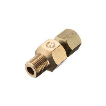 Шарнір поворотний внутрішня різьба 1/4 "- зовнішня різьба 1/4", латунь STORM INTERTOOL PT-2210 PT-2210 фото
