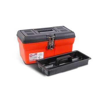 Ящик для інструментів, з металевими замками, 13", 330*180*165 мм INTERTOOL BX-1113 BX-1113 фото