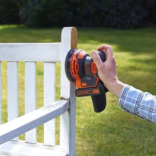Шлифмашина эксцентриковая аккумуляторная BLACK+DECKER BDCROS18N BDCROS18N фото