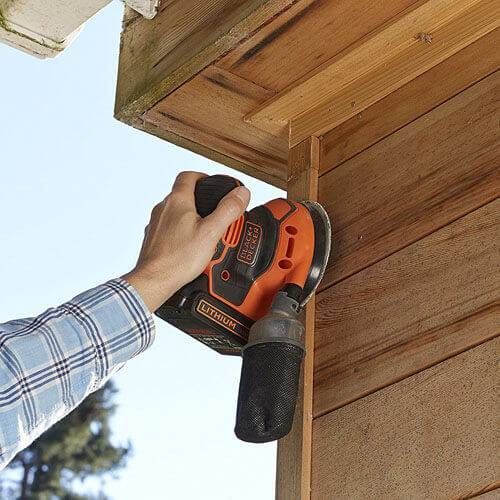 Шлифмашина эксцентриковая аккумуляторная BLACK+DECKER BDCROS18N BDCROS18N фото