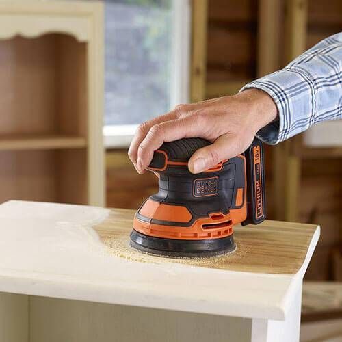 Шлифмашина эксцентриковая аккумуляторная BLACK+DECKER BDCROS18N BDCROS18N фото