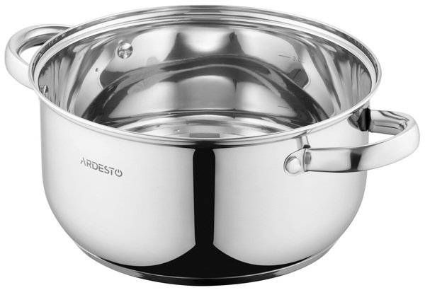 Кастрюля Ardesto Gemini Gourmet Aosta, 3.8 л, нержавеющая сталь (AR1939BC) AR1939BC фото