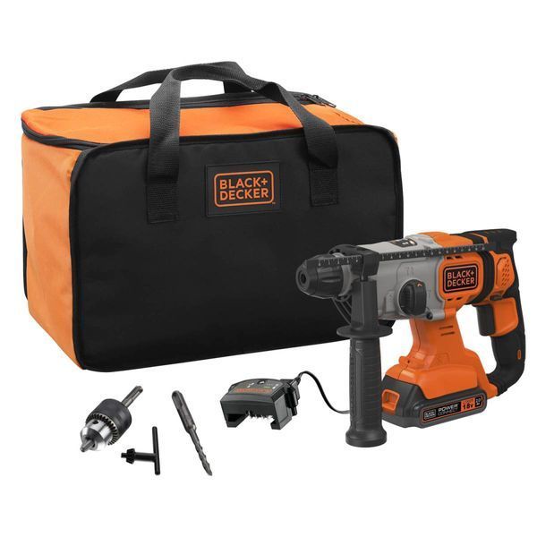 Перфоратор акумуляторний BLACK+DECKER BCD900D1S BCD900D1S фото
