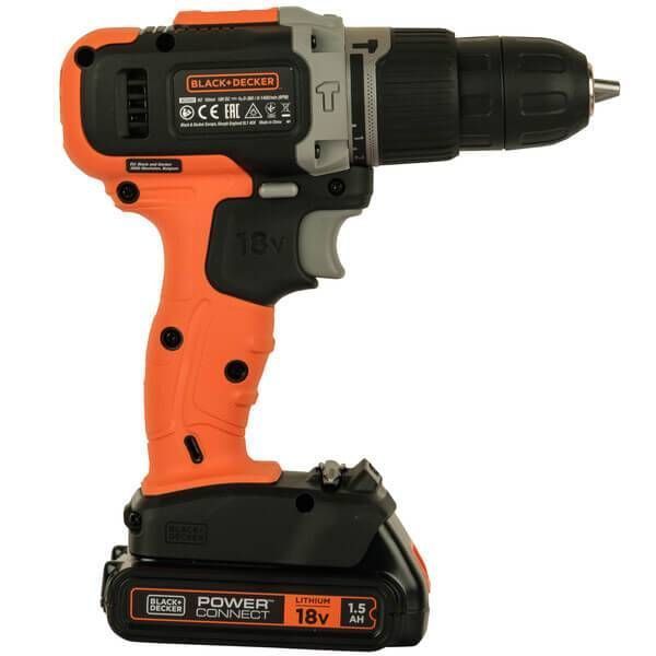 Дрель-шуруповерт ударная аккумуляторная BLACK+DECKER BCD003C1 BCD003C1 фото