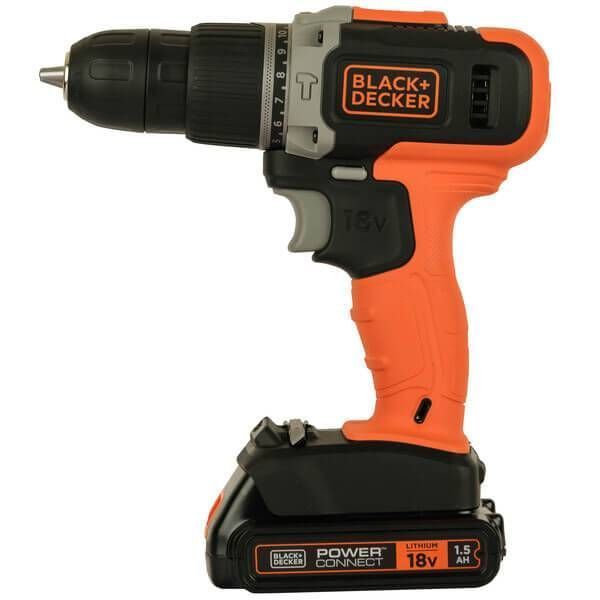 Дрель-шуруповерт ударная аккумуляторная BLACK+DECKER BCD003C1 BCD003C1 фото