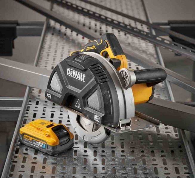 Пилка дискова по металу акумуляторна DeWALT DCS383H2 DCS383H2 фото