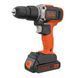 Дрель-шуруповерт ударная аккумуляторная BLACK+DECKER BCD003C1 BCD003C1 фото 1