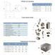 Насос каналізаційний 0.75кВт Hmax 14м Qmax 275л/хв (нерж) AQUATICA (773422) SG-773422 фото 2