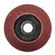 Диск шлифовальный лепестковый 115 x 22мм зерно K100 INTERTOOL BT-0110 BT-0110 фото 2