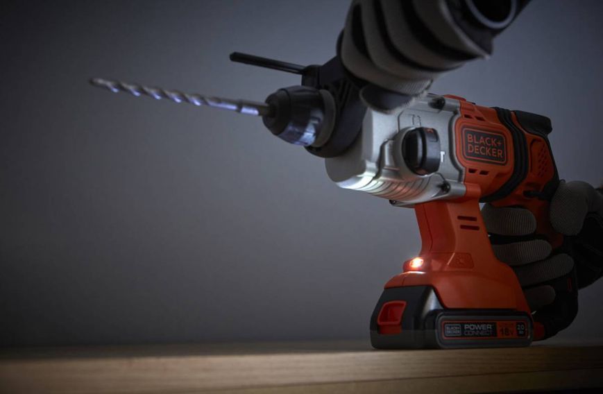 Перфоратор акумуляторний BLACK+DECKER BCD900D1S BCD900D1S фото