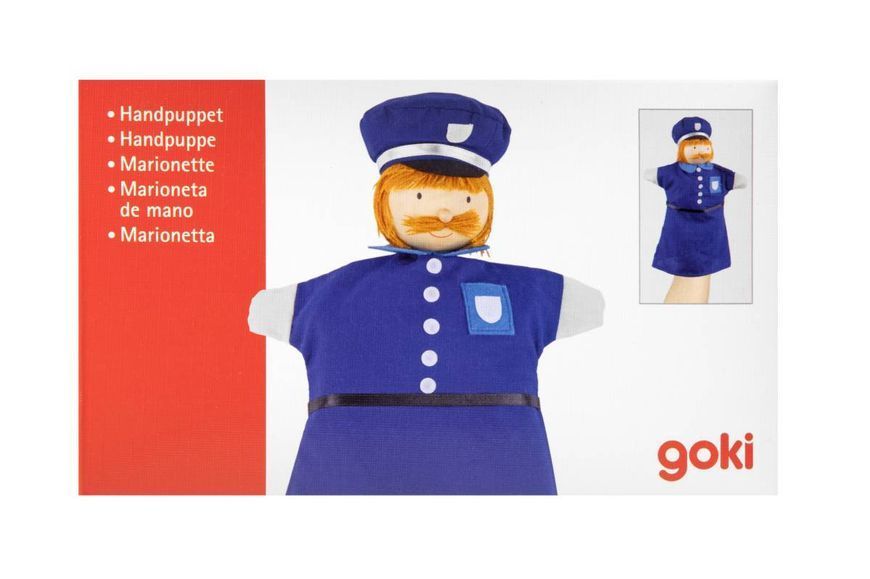 Кукла-перчатка goki Полицейский (51646G) 51646G фото