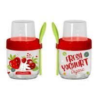 Банка-контейнер з ложкою Herevin Fruit-Yoghurt 131615-000 (425мл) 131615-000 фото