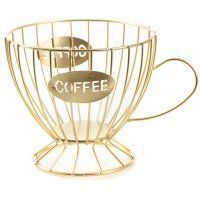 Блюдо VIVA LACY CUP GOLD д/фруктів/19.5x14x10.5 см (B090061) B090061 фото