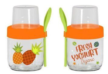 Банка-контейнер з ложкою Herevin Fruit-Yoghurt 131615-000 (425мл) 131615-000 фото