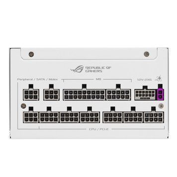 Блок питания Asus ROG Strix 1000W Platinum White Edition (90YE00W4-B0NA00) 90YE00W4-B0NA00 фото