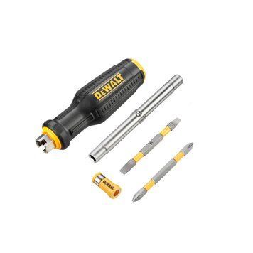 Отвертка &ndash; набор FULL FIT 6 Way с двумя сменными битами DeWALT DWHT66569-0 DWHT66569-0 фото