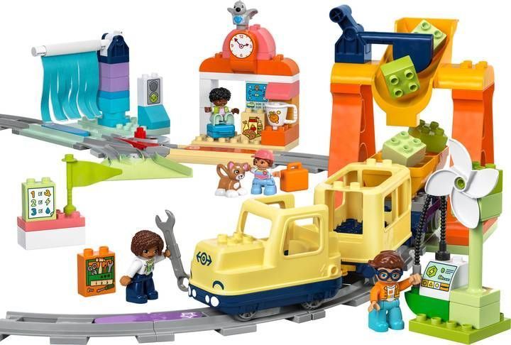 Конструктор LEGO DUPLO Town Большой интерактивный общественный поезд 103 детали (10428) 10428- фото