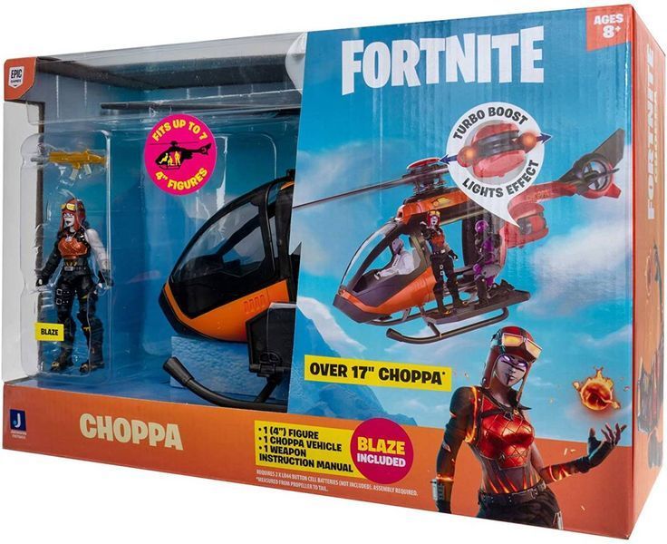 Коллекционная фигурка Jazwares Fortnite Feature Vehicle The Choppa FNT0653 фото