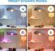 Умный накладной точечный светильник WiZ IMAGEO Spots 1х5W 2200-6500K RGB Wi-Fi белый (929002658701) 929002658701 фото 10