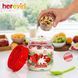 Банка-контейнер з ложкою Herevin Fruit-Yoghurt 131615-000 (425мл) 131615-000 фото 2