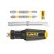 Отвертка &ndash; набор FULL FIT 6 Way с двумя сменными битами DeWALT DWHT66569-0 DWHT66569-0 фото 5