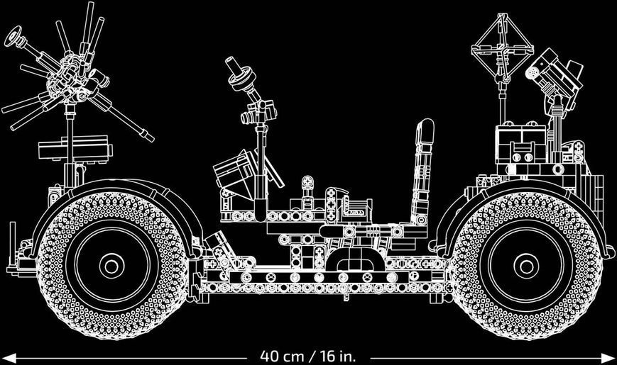 Конструктор LEGO Technic Місячний автомобіль NASA Apollo 42182 фото