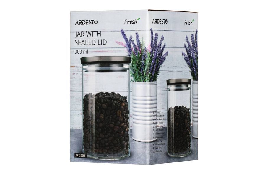 Банк для хранения Ardesto Fresh, 900 мл (AR1309SF) AR1309SF фото