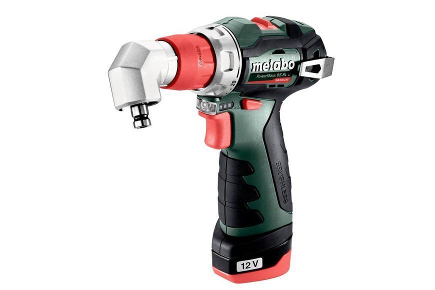 Шуруповерт-дрель Metabo POWERMAXX BS BL Q, аккумуляторная, Li-Power, 2*12 В, 2 Ач (601749500) 601749500 фото