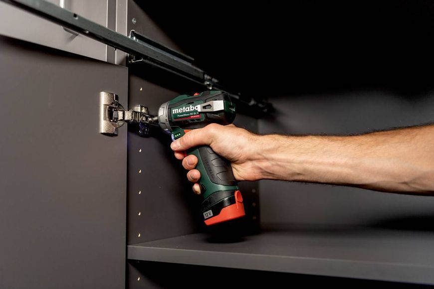 Шуруповерт-дрель Metabo POWERMAXX BS BL Q, аккумуляторная, Li-Power, 2*12 В, 2 Ач (601749500) 601749500 фото