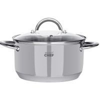 Каструля BRAVO CHEF 18 см (2.6 л) з кришкою (BC-2001-18) BC-2001-18 фото
