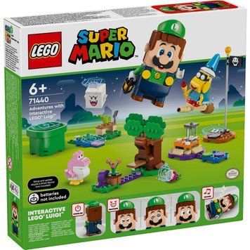 Конструктор LEGO 71440 Пригоди з інтерактивним LEGO&reg; Луїджі 71440 фото