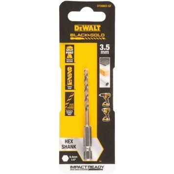 Свердло по металу EXTREME IMPACT Black & Gold DeWALT DT20603 DT20603 фото