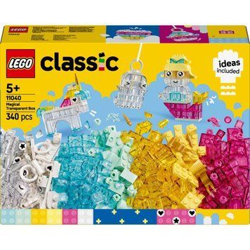 Конструктор LEGO Чарівний прозорий конструктор у коробці (11040) 11040 фото
