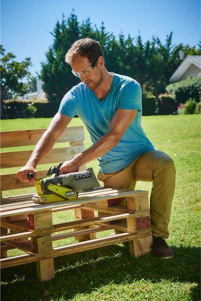 Шлифмашина ленточная Ryobi ONE+ R18BS-0 18 В аккумуляторная (5133002916) 5133002916 фото