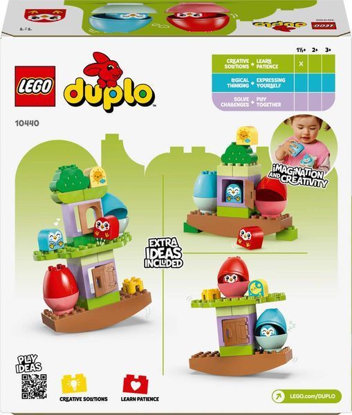 Конструктор LEGO DUPLO My First Дерево для балансування і складання 27 деталей (10440) 10440 фото